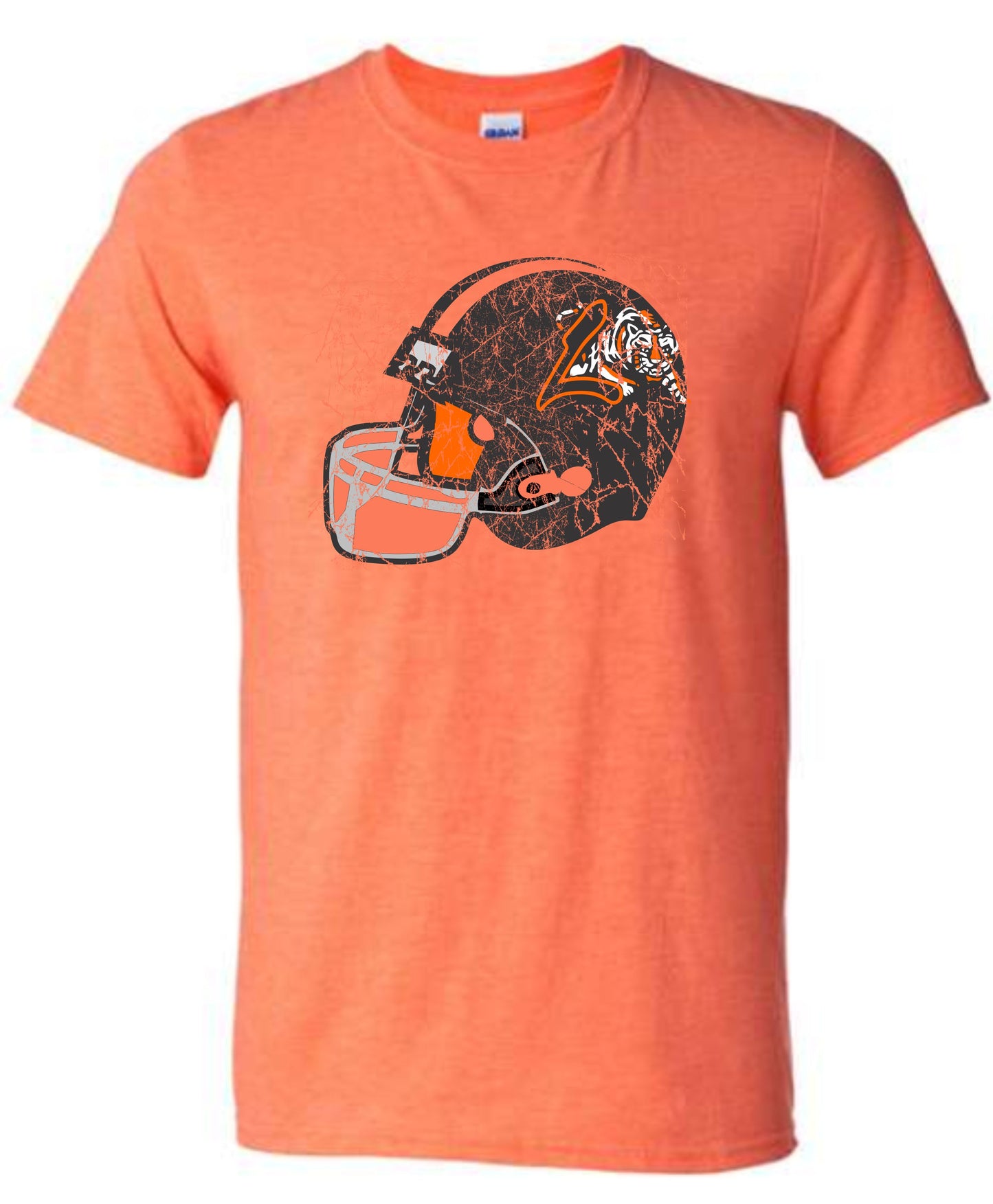 Lyndon Tigers Football Helmet tee