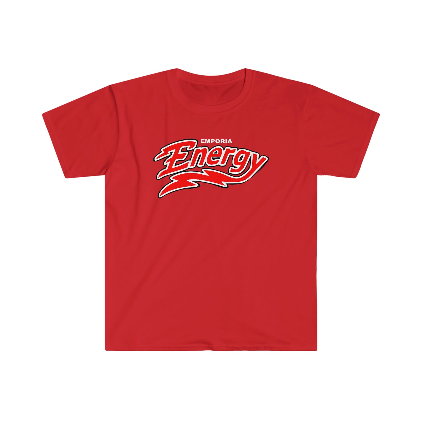 Emporia Energy Red Ink Gildan Tshirt
