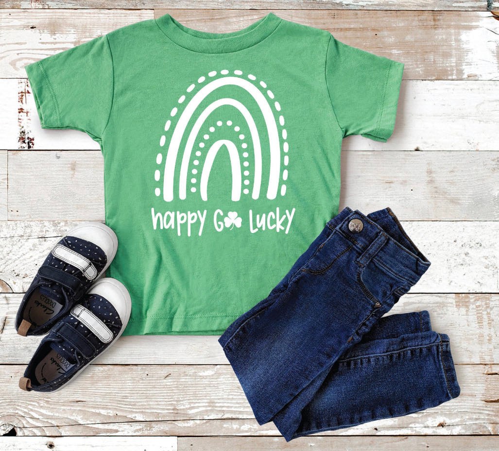 Happy Go Lucky Kids Tee