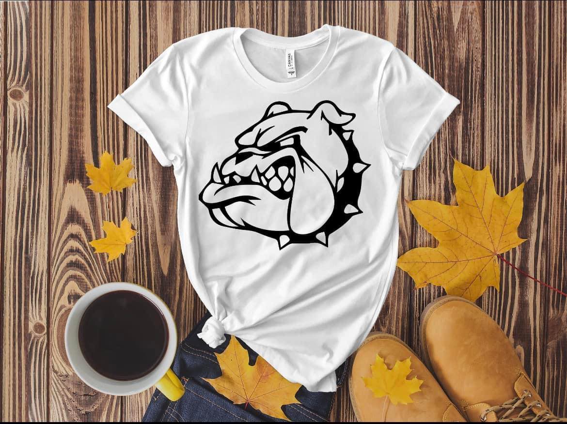 Bulldogs Tee available in multiple colors