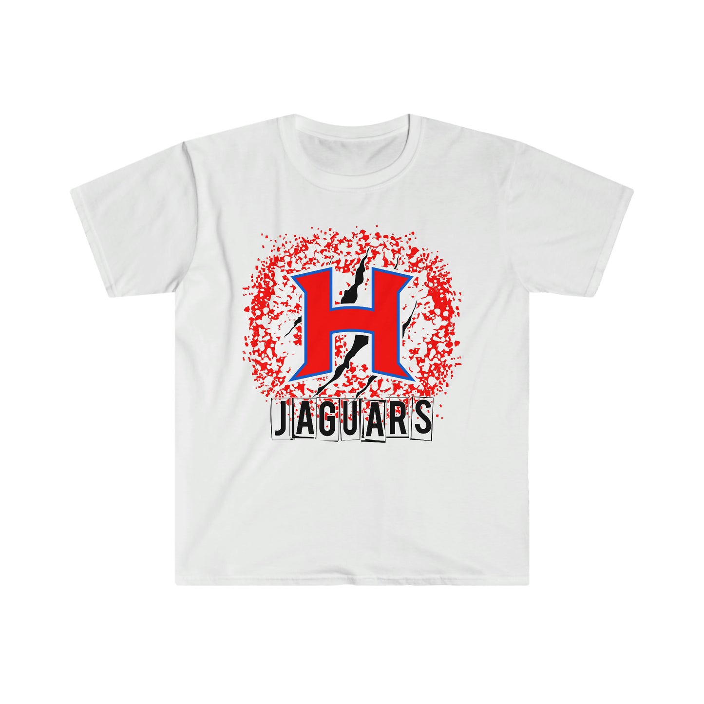 Jaguars Paint Splatter Tee Unisex Softstyles