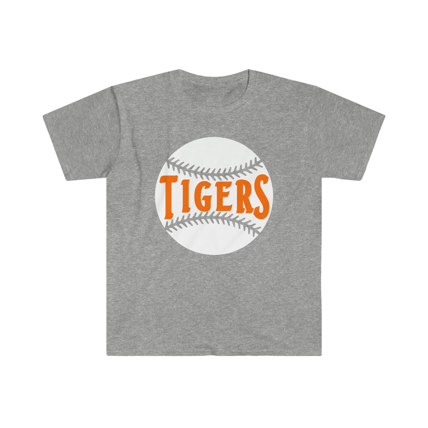Tigers Baseball Softstyle Tee