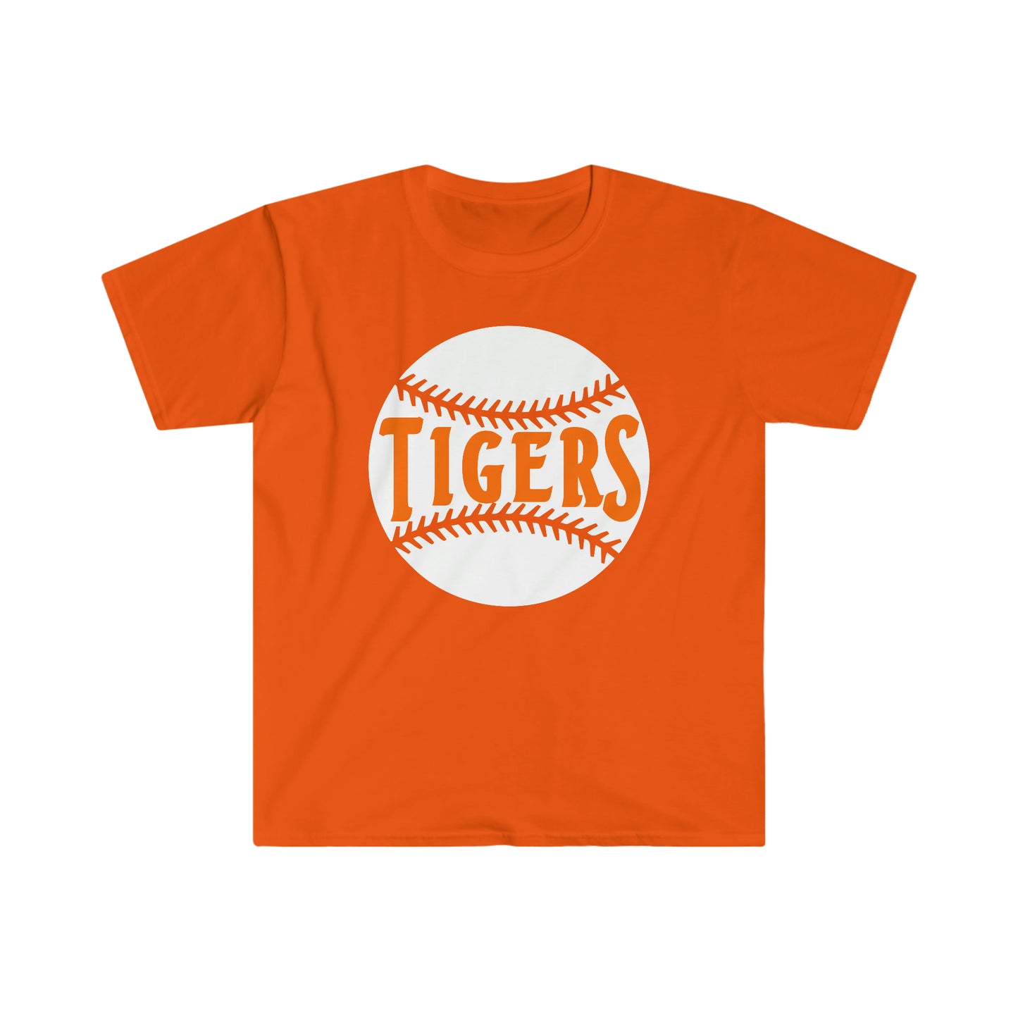 Tigers Baseball Softstyle Tee