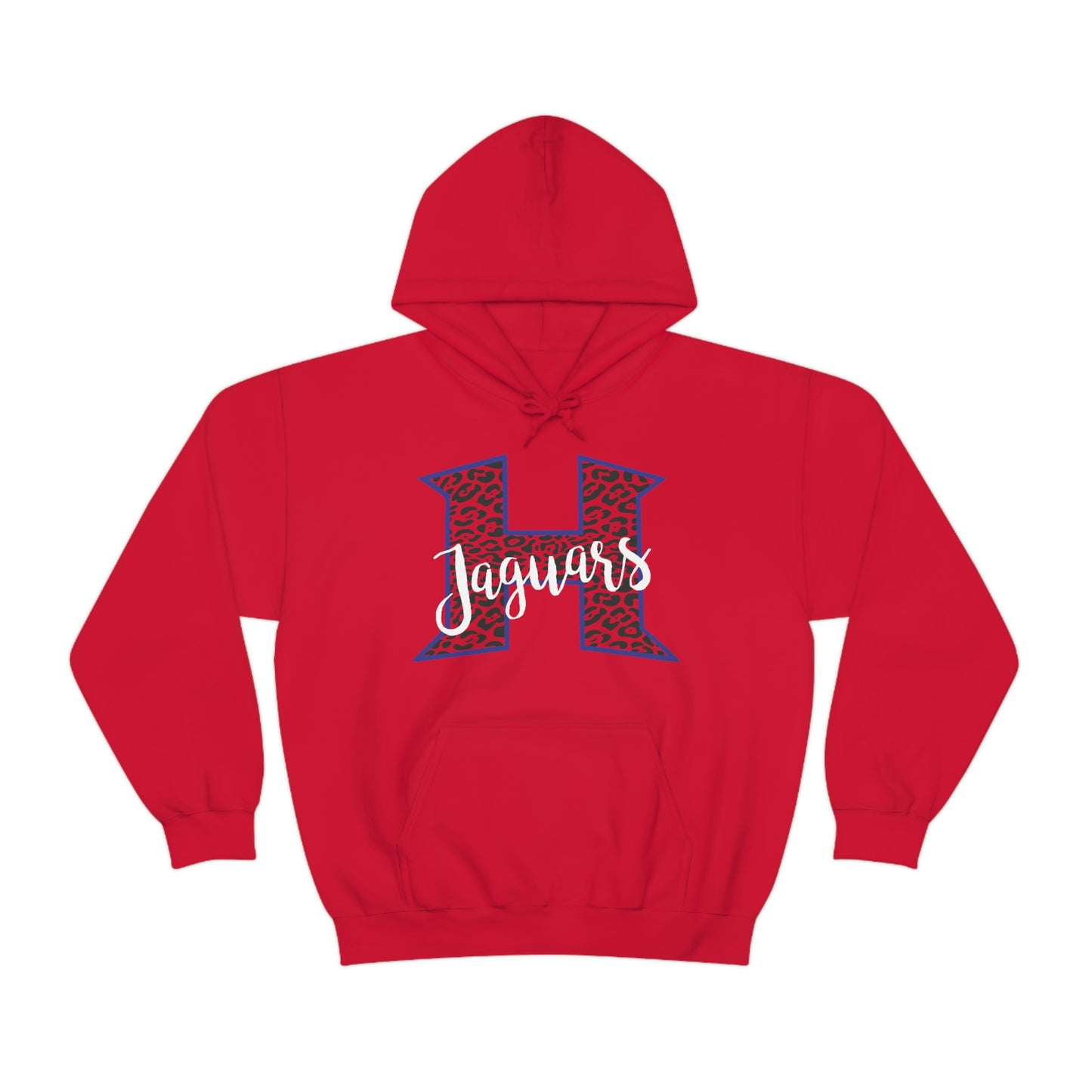 Power H Leopard Print Jaguars Hooded Sweatshirt