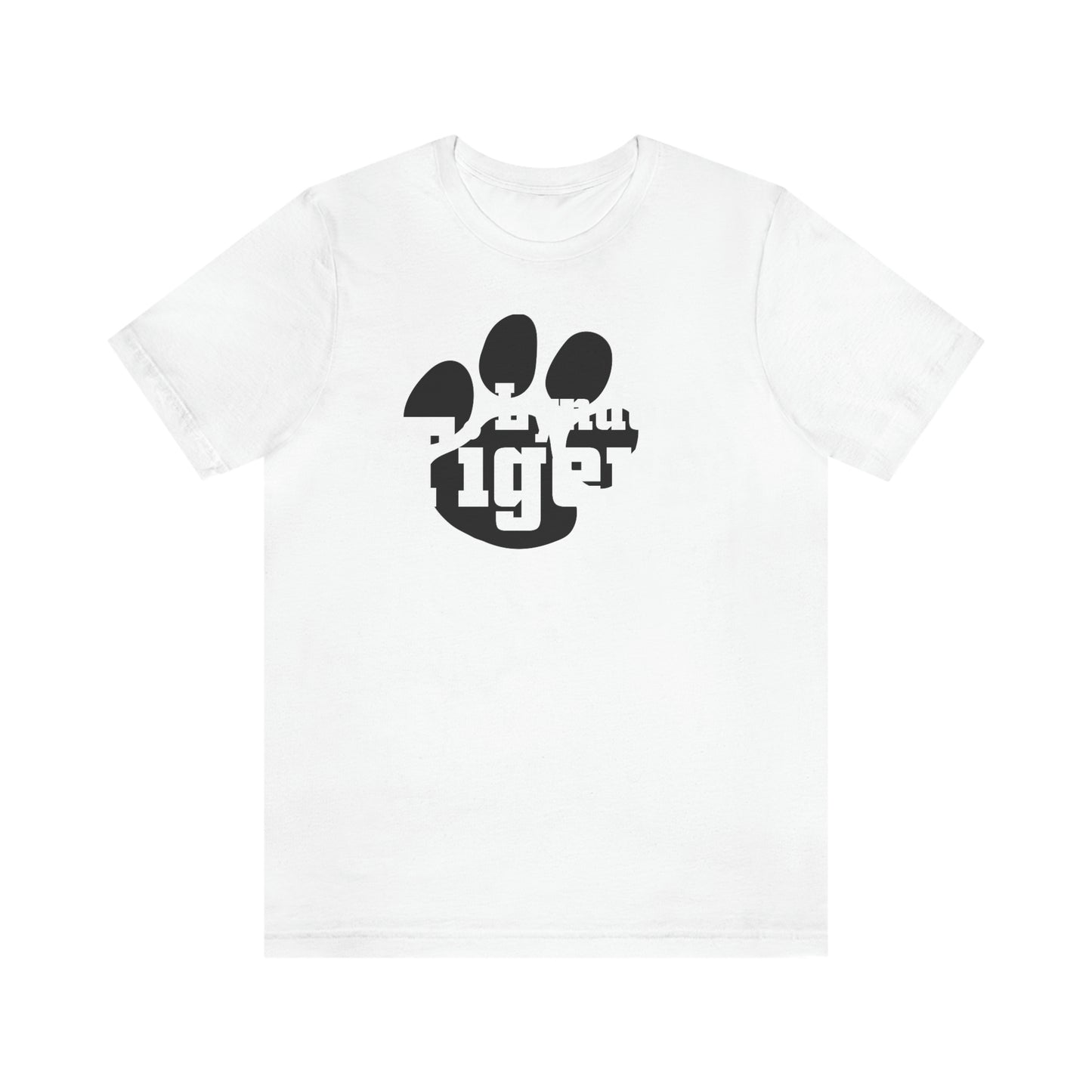 Lyndon Tigers Block font Bella Canvas Tee