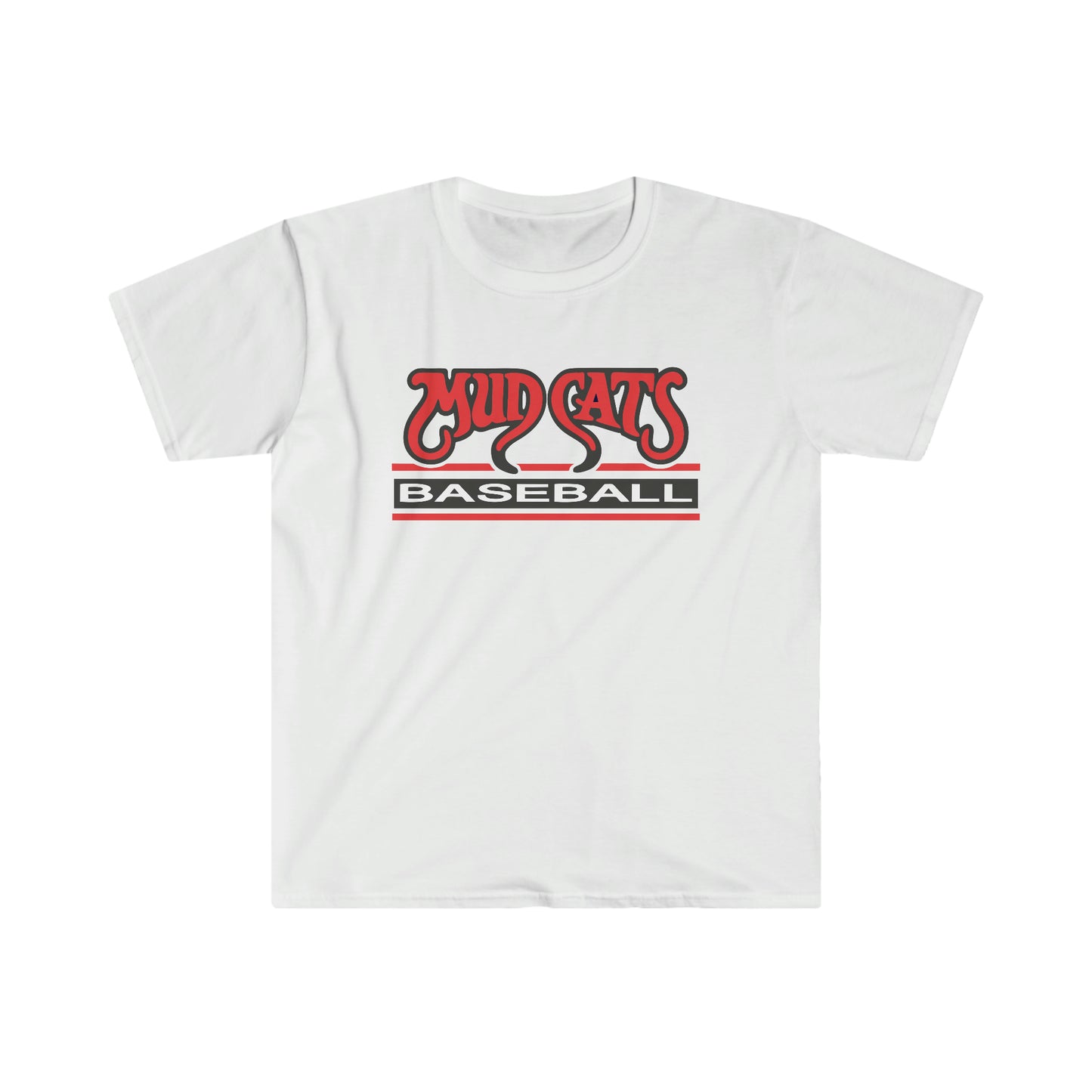 Mudcats Baseball Softstyle tee