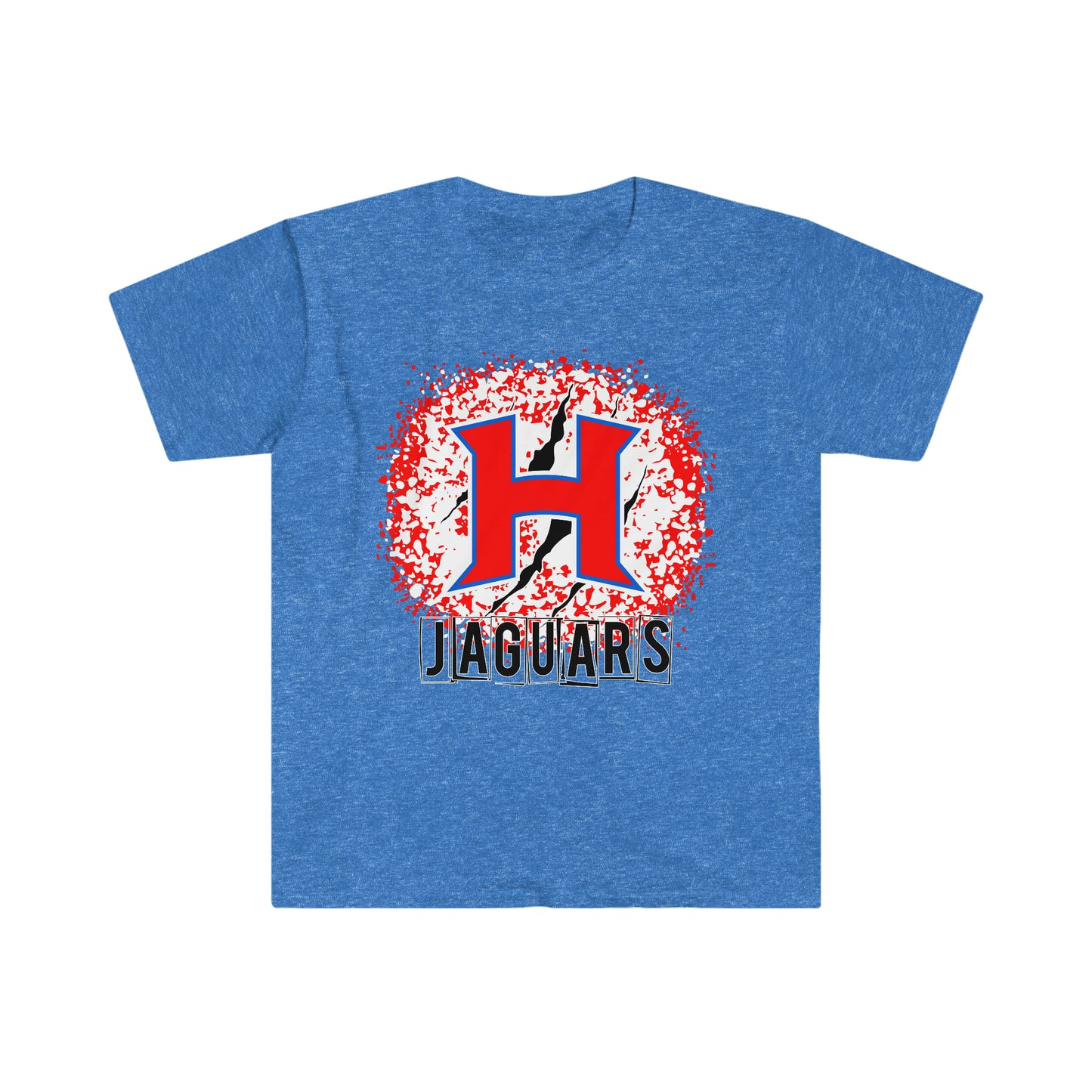 Jaguars Paint Splatter Tee Unisex Softstyles