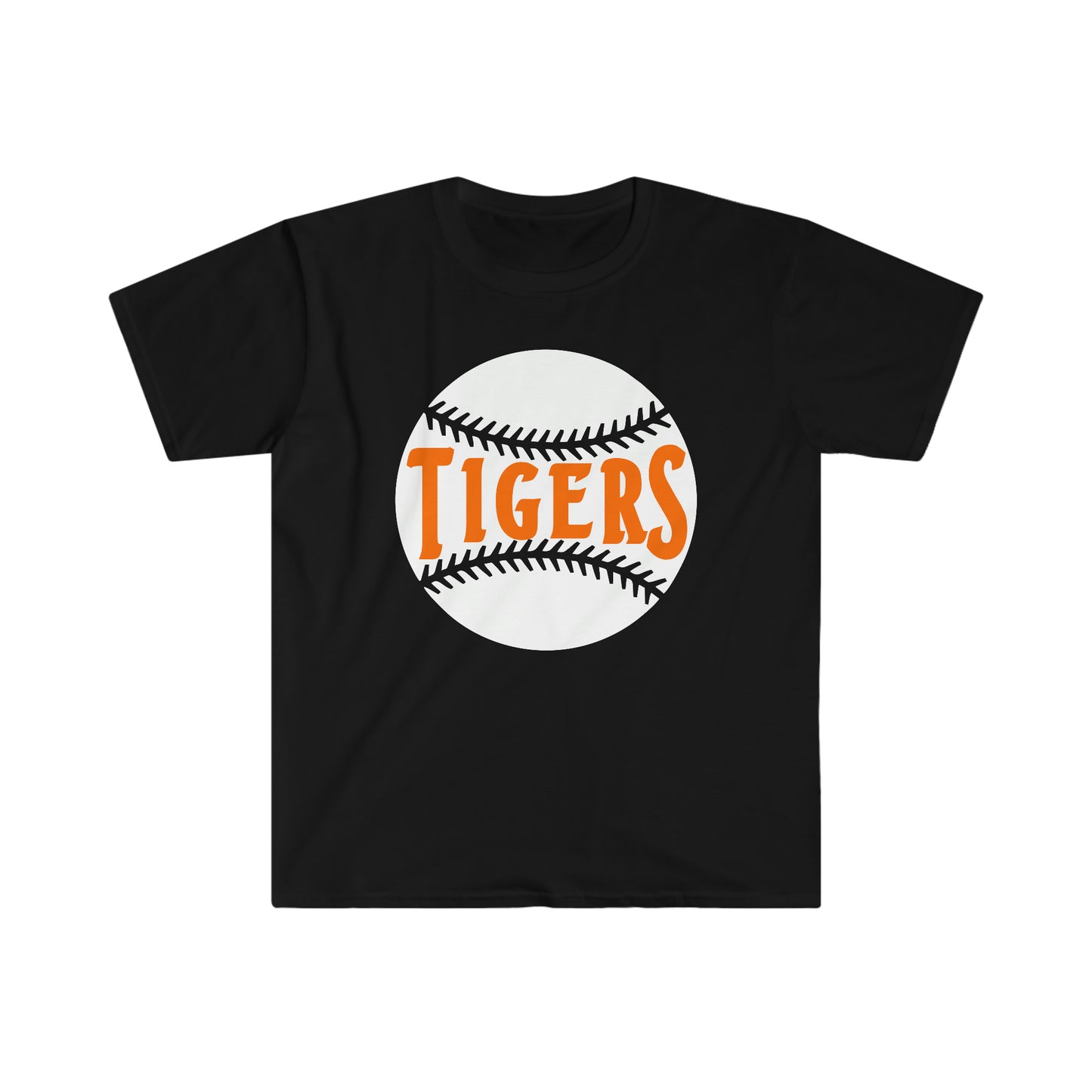 Tigers Baseball Softstyle Tee