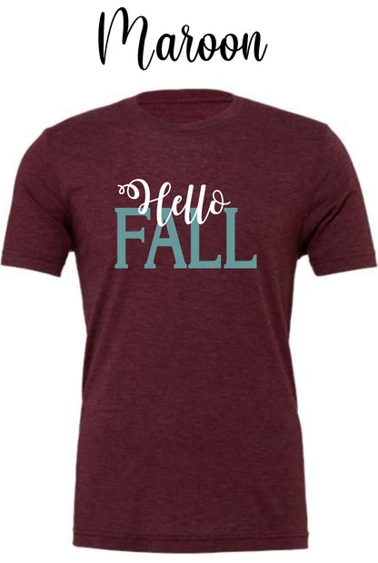 Bella+ Canvas Fall Triblend Tees