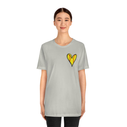 Softball Heart- Bella- Multiple color options