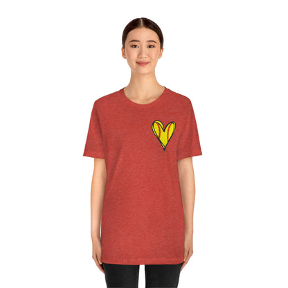 Softball Heart- Bella- Multiple color options