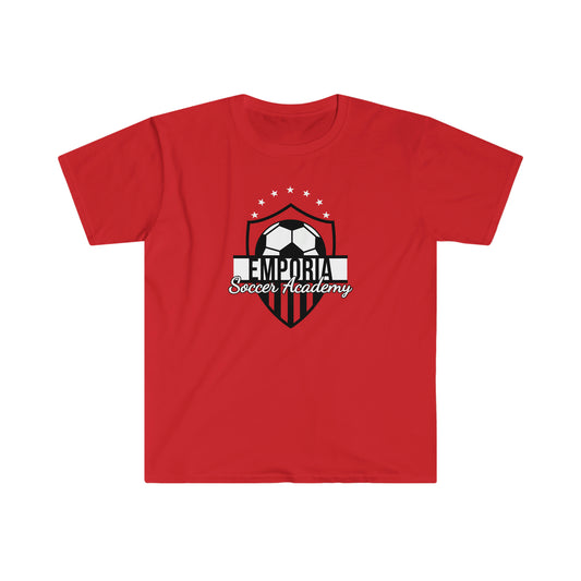 Emporia Soccer Academy Tee-Gildan Softstyles