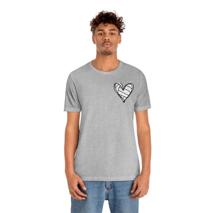 Volleyball heart- Bella- Multiple color options