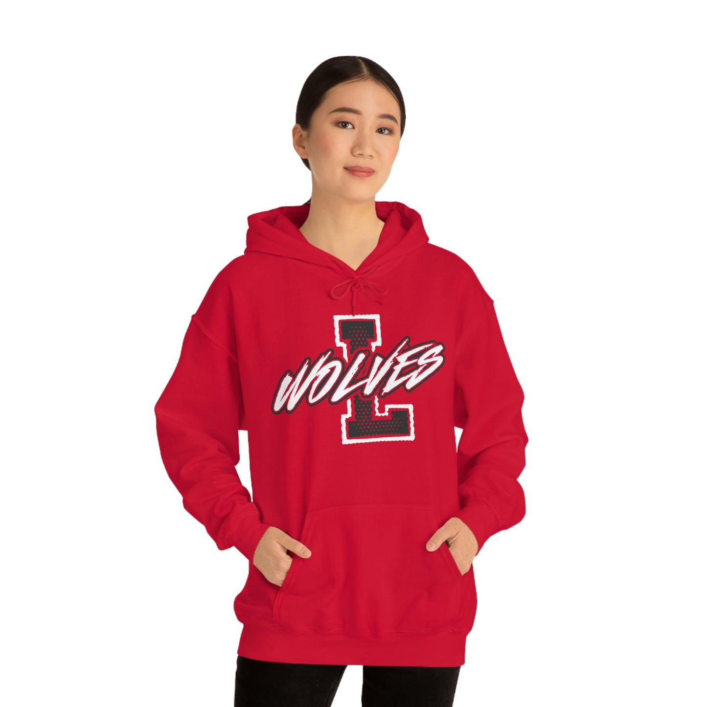 New L Wolves Hooded Sweatshirt